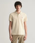 Gant Shield S/S Pique Polo Tee Shirt Beige